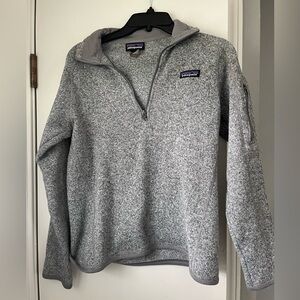 Patagonia Women’s Gray Quarter Zip Better Sweater Fleece
